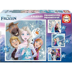 Παιδικό Puzzle Educa Disney Frozen II 12 + 16 + 20 + 25 Κομμάτια