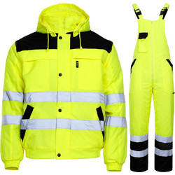COLLINS HV YELLOW WINTER Σετ εργασίας φωσφοριζέ 130 g/m