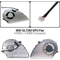ΑΝΕΜΙΣΤΗΡΑΣ ΓΙΑ LAPTOP MSI GL72M FOR GPU