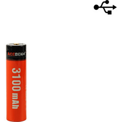 Ace Beam Μπαταρία Επαναφορτιζόμενη 18650 3100ma