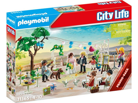 Playmobil City Life Γαμήλιο Πάρτι για 4-10 Ετών 71365