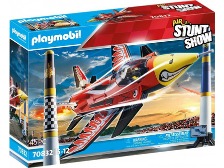 Playmobil Stunt Show Ακροβατικό Αεροπλάνο Τίγρης για 5-12 Ετών 70832