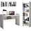 HomeMarkt Σετ Γραφείο Ξύλινο με Βιβλιοθήκη 118x58x80cm HM11776.11
