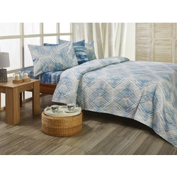 WhiteEgg Σετ Σεντόνια Μονά Βαμβακερά 175x270 Romance RO36-3