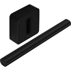 Sonos Arc Entertainment Set & Sub Soundbar 1000W 5.1.2 με Ασύρματο Subwoofer & Τηλεχειριστήριο Black