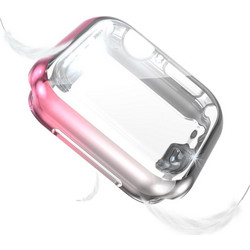 Για Apple Watch Series 3 & 2 &1 Generation 38mm Gradient All-inclusive TPU προστατευτική θήκη (B) (OEM)