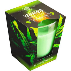 Cannabis Αρωματικό Κερί Scented Candle 20 ωρών - Dry Leaves 230gr