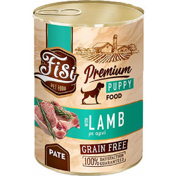 FISI Premium Puppy Pate Grain Free with Lamb 400gr