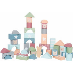 Jabadabado Building Blocks Teddy Ξύλινα Tουβλάκια Kατασκευών Teddy από 2+ Ετών