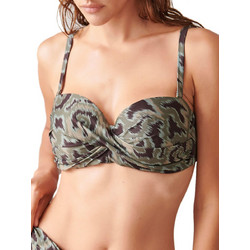 BLU4U Bikini Top με Ενίσχυση Χακί 22366174D-15