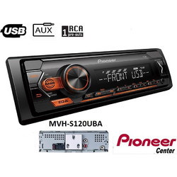 Pioneer MVH-S120UBA Ηχοσύστημα Αυτοκινήτου Ράδιο CD 1DIN με USB