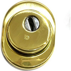 Defender Disec Sferik Rok για Κλειδαριά Ασφαλείας Θωρακισμένης Πόρτας -Χρυσό
