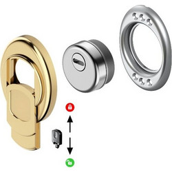 Disec MG3551 Μαγνητικό Defender Θωρακισμένης Πόρτας Βαρέως Τύπου-Μπρονζέ