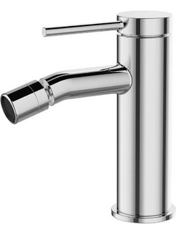 Μπαταρία Μπιντέ Joan Chrome 24608-424A Φ4x13,6x14,6cm Chrome Karag Ατσάλι,Κεραμικό