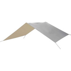 Camping Plus by Terra Canopy Σκίαστρο Παραλίας Ασημί 400x300cm 50-1003/107
