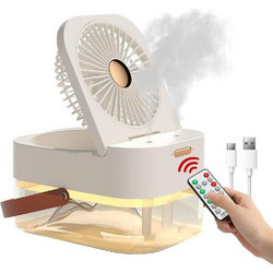 Mini Φορητό Κλιματιστικό Air Cooler - Ανεμιστήρας Ψύξης με Τηλεχειριστήριο και 3 Ταχύτητες Arrango AFS49056