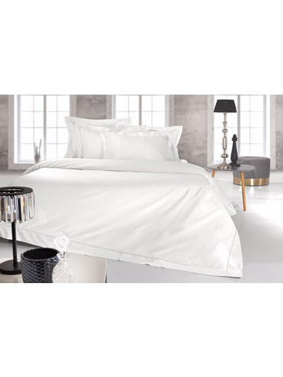 Guy Laroche Σετ των 3 Παπλωματοθήκη Blend White 240x250cm