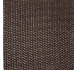 Coincasa ξύλινη πιατέλα με ανάγλυφο σχέδιο 33 x 33 cm - 007124362 Καφέ