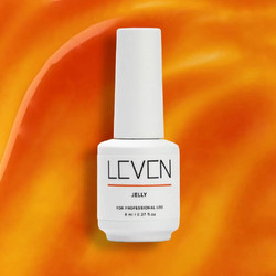 Leven Jelly 01 Ημιμόνιμο Βερνίκι Νυχιών 8ml