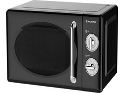 Morris MWRS-20703B Retro Φούρνος Μικροκυμάτων με Grill 20lt Μαύρος
