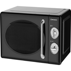 Morris MWRS-20703B Retro Φούρνος Μικροκυμάτων με Grill 20lt Μαύρος