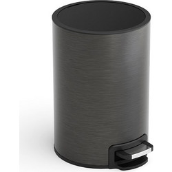 Imex Vali Καλαθάκι Μπάνιου Black Gun Metal - VALI005-BGM - 02569022