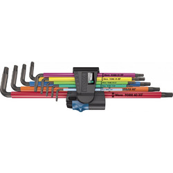 WERA 967/9 TX XL Multicolour HF 1 L-key set