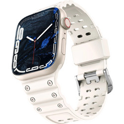 Hurtel Triple Protection Λουράκι Μεταλλικό Beige (Apple Watch 38 / 40 / 41mm)
