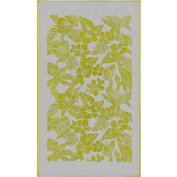 Lino Home Fiorre Πετσέτα Θαλάσσης Πράσινη 86x160cm