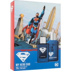 DC Comics Superman Eau de Toilette 50ml + Shower Gel 150ml