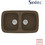 Sanitec Classic 312 Επικαθήμενος Νεροχύτης Γρανίτη Ματ Granite Rust 82x50cm