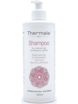 Labopharm Thermale Med Colored Hair Σαμπουάν για Προστασία Χρώματος για Βαμμένα & Ταλαιπωρημένα Μαλλιά 500ml
