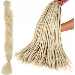 Synthetic hair braids blonde Soulima 23556