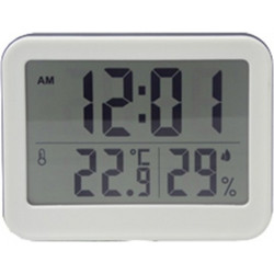 Υγρόμετρο/Θερμόμετρο/Ρολόι ψηφιακό, -20+50C, 10-99% RH, Alla France (1 ΤΕΜ)