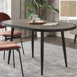 Νο 18 Τραπεζαρία O160x90x78 Με Επιλογές Χρωμάτων - Λάττε-Latte