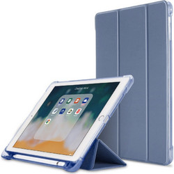 Θήκη Smartcase Flip Cover Stand με Υποδοχή Apple Pencil για iPad 2019 10.2"/iPad 2021 10.2"/iPad Pro 10.5" λιλά