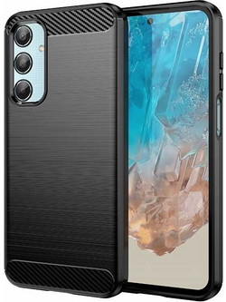 Θήκη Σιλικόνης - Samsung Galaxy M35 - Spacecase Carbon - Black (5905719110901)