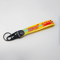 Μπρελόκ Υφασμάτινο STI Neon Yellow