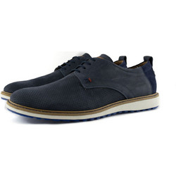 Damiani Ανδρικά Σκαρπίνια Derby από Καστόρι Navy Μπλε 628