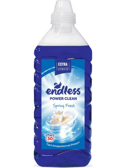 Υγρό Απορριπαντικό Ρούχων 1.85lt 30Μεζούρες Endless Power Clean Spring Fresh 1200180812