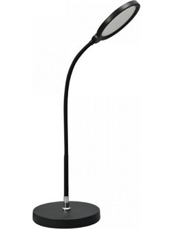 Φωτιστικό Γραφείου LED 10W 3000/4000/6000K Touch Dimmable Μαύρο