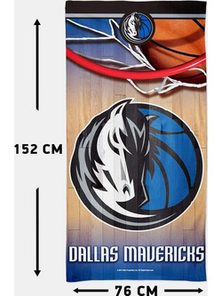 Wincraft NBA Dallas Mavericks Πετσέτα Θαλάσσης 152x76 cm A2546877 DALLAS MAVERICKS