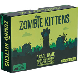 Exploding Kittens Games Zombie Kittens Επιτραπέζιο Παιχνίδι για 7+ Ετών για 2-5 Παίκτες