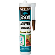 BISON ACRYLIC UNIVERSAL ΑΚΡΥΛΙΚΗ ΜΑΣΤΙΧΑ ΚΑΦΕ 300ml 66893