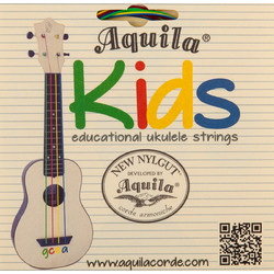Aquila 138U Kids Multi Color Σετ 4 Χορδές Ukelele Nylgut 1/4