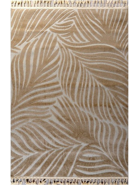 Tzikas Carpets Tenerife Χαλί Ορθογώνιο Καλοκαιρινό 133x190cm 66613-970 Μαύρο Χρυσό