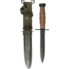 ΣΤΡΑΤΙΩΤΙΚΟ ΜΑΧΑΙΡΙ MIL-TEC US M4 LEATHER BAYONET (REPRO) - 15475500