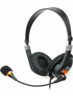 Natec NSL-0294 Over Ear Ακουστικά Υπολογιστή με Μικρόφωνο & 3.5mm Jack