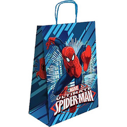 Χάρτινη Τσάντα για Δώρο με Θέμα Spiderman