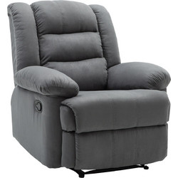 Woodwell Πολυθρόνα Relax Γκρι Julia E971,2